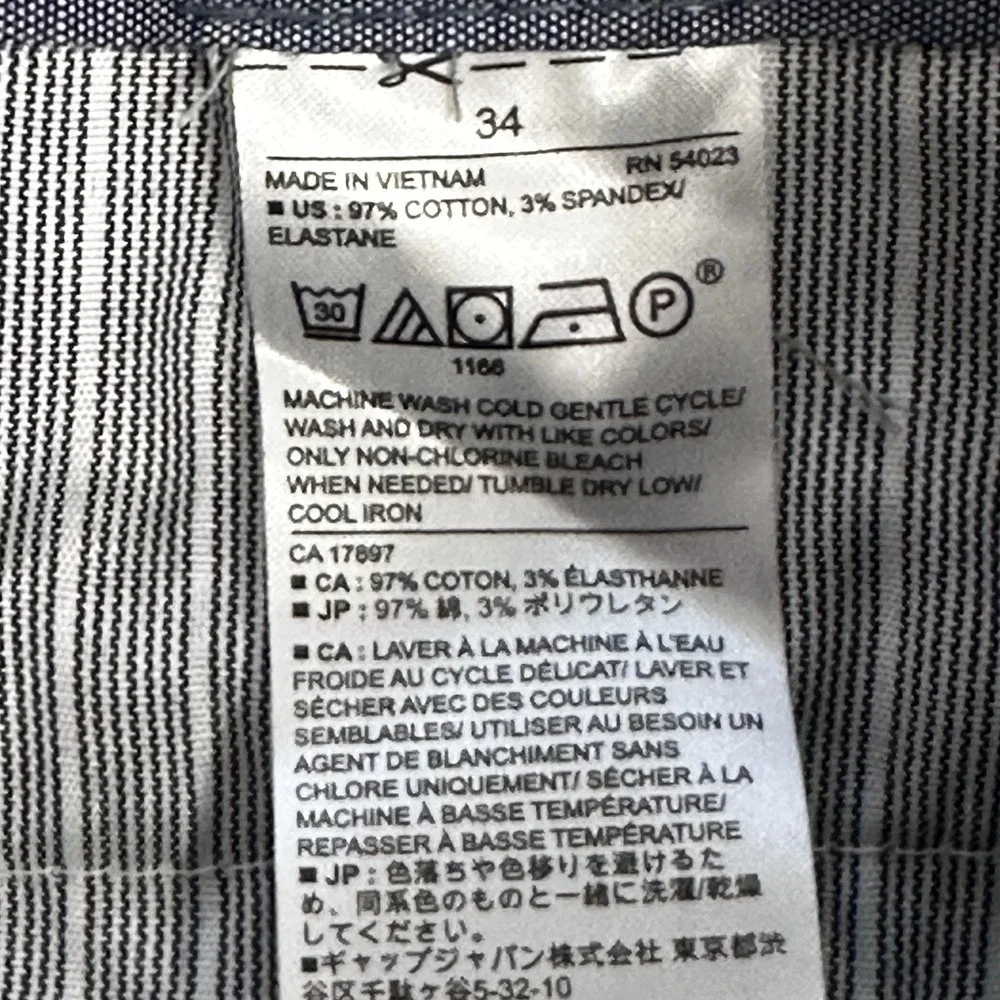 NEW Banana Republic Aiden Cotton Blend Shorts Mens 34 Grey Slim Fit 8.5